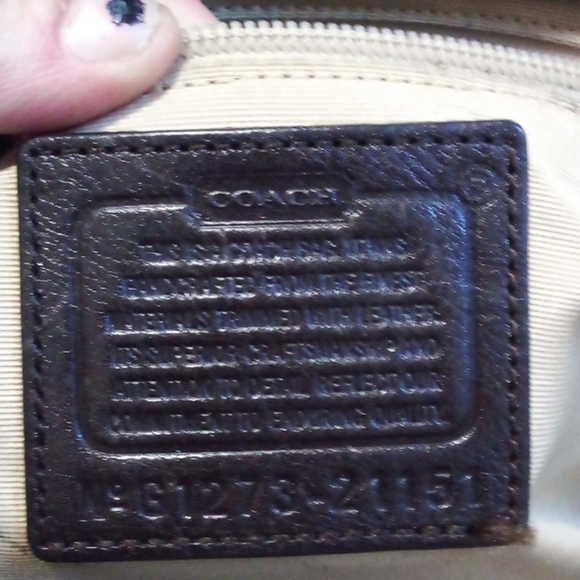 Coach purse - Picture 2 of 2